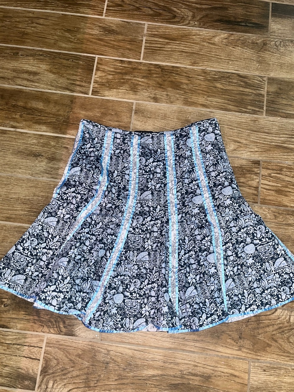 Peruvian Connection Floral Skirt